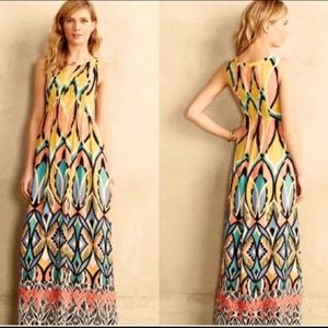 Anthropologie maxi dress size 10